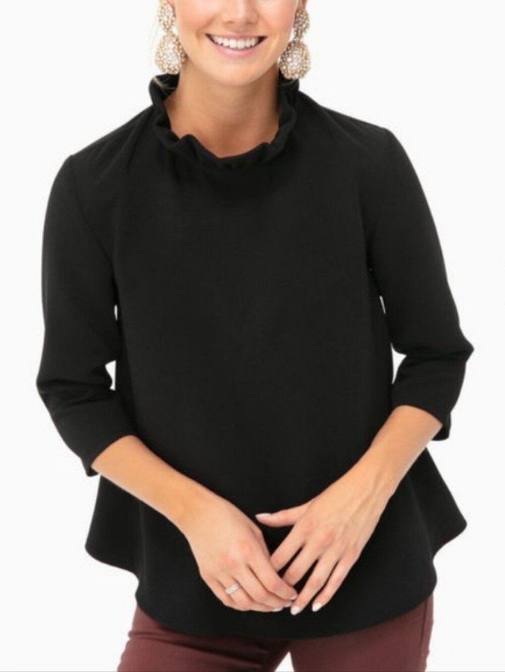 Tuckernuck Faye Blouse Black Size  Medium
